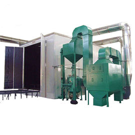Automatic Recycling Sand Blaster Machine Customized Design Large Structure