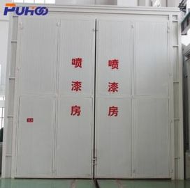 High Efficiency Shot Blasting Booth Painting Room Manually Sand Blasting Equipment