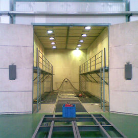 High Efficiency Shot Blasting Booth Painting Room Manually Sand Blasting Equipment