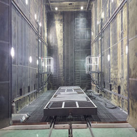 Electric Sand Blasting Room Automatic Recycling Spray For Complex Steel Structure