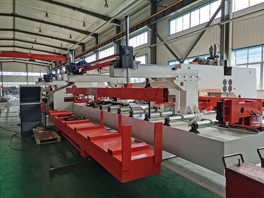 Automatic Automobile Beam Steel 800 KN CNC Punching Machine