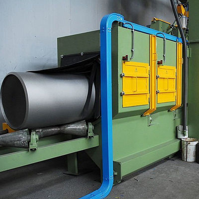 QGW Series Steel Tube Pipe Rebar Shot Blasting Machine