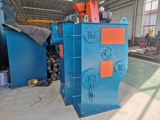 2500m3/H 1200kg/H Tumble Shot Blasting Machine