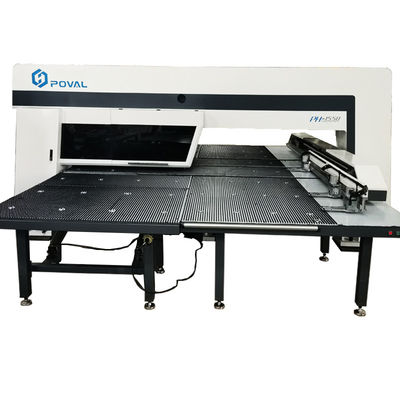 6mm Aluminum Plate Servo Type 600hpm CNC Turret Punching Machine